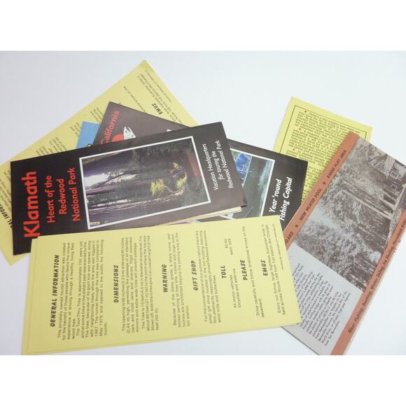 Vintage Mystery Hill Thru Tree California Pamphlet 1960 Ephemera Souvenir Travel - Picture 5 of 5